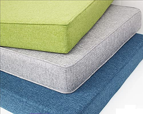 Coussin de banc 3 places imperméable pour mobilier de jardin, terrasse, intérieur baie vitrée, canapé, coussin rose - 120 cm