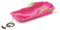 NEUSTANLO | Schneebob Race | Pink | hochwertiges Kunststoff | inkl. Zugseil und Bremshebel | ideal auch als Rodel, Bob, Schlitten oder Schneegleiter