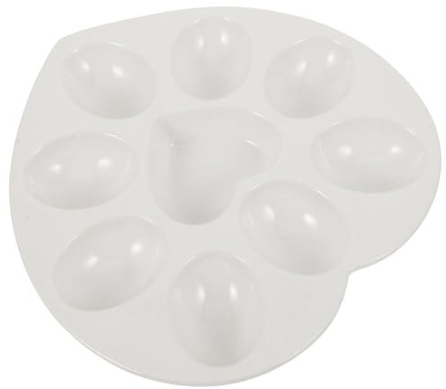 FELTECHELECTR Per Portauova Decorativo per Ripiene Vassoio Multifunzionale per e Cene per e Speciali