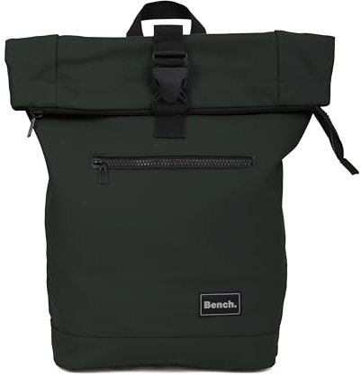 Ragusa-Trade Bench Hydro Rolltop Rucksack Damen & Herren, Daypack, Backpack, 47/56 x 38 x 13 cm, 20 L Volumen, olivegrün
