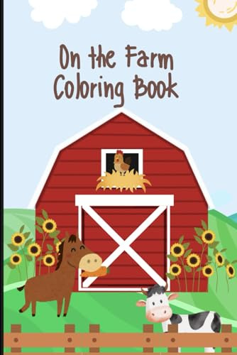 Farm Animals Coloring Book