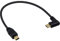 Duttek Cable USB C a Mini USB, Cable Mini USB a USB C 90 Grados USB 3.1 Tipo C Macho a Mini USB Macho Cable Convertidor para Reproductor de MP3 y Más Dispositivos USB Mini B 0.26M/10 IN