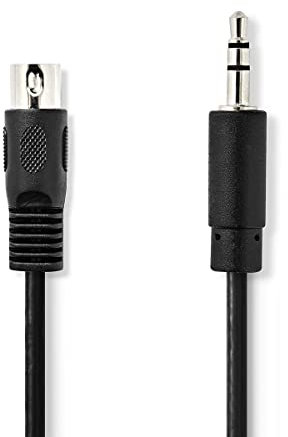 NEDIS Câble audio DIN DIN 5 broches mâle - mâle de 3
