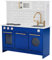 Teamson Kids Azul Cocina de Juguete de Madera Horno Imitación Niños TD-12681B