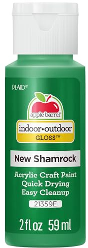 Apple Barrel Acrylic Paint, New Shamrock, 2oz