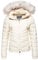 Superdry Damen Luxe Fuji Jacke Austerfarben 36