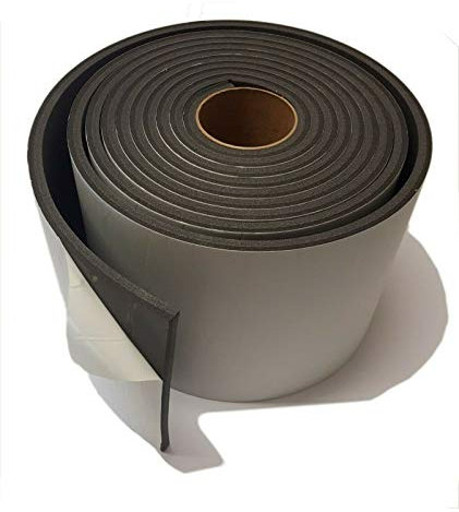 Rouleau de mousse auto-adhésive à cellules fermées 200 cm x 20 cm (épaisseur : 10 mm)