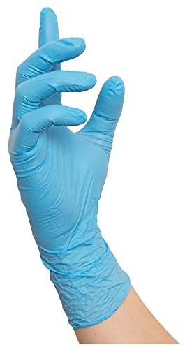 100× Handschuhe Nitras -Supreme Nitrile- Blau, M