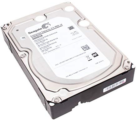 Seagate Enterprise Capacity ST6000NM0024 8,89 cm (3,5) HDD Festplatte (6 TB, 128 MB Cache, 7200 U/min, SATA 6 Gb/s) (Generalüberholt)