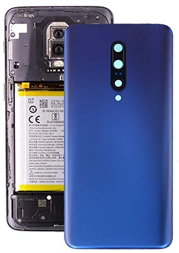 Lin-L Battery Back Cover for OnePlus 7 Pro (Grey) Battery Cover Battery (Color : Blue)