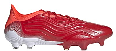 adidas Men's Copa Sense.1 Firm Ground Soccer Cleats, 7.0 M, Red/Footwear White/Solar Red