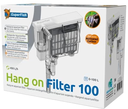 Superfish Aquarium Hang-On Filter 100