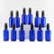 YIZHAO Azul Bote Spray Pulverizador Cristal 50ml, Pulverizador Cristal Pequeño con Fina Niebla, para Aceite Esencial, Aromaterapia, Perfume,Limpieza, Viaje, Agua,Farmacia, Laboratorio – 12Pcs