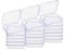 Gebildet 18 Pack Mini Clear Plastic Bead Storage Containers Box Case with lid for Pills,Herbs,Tiny Bead,and Other Small Items