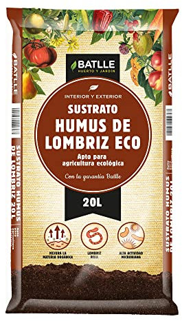 Semillas Batlle Sustrato Humus de Lombriz 20L