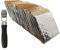 temproad Tappetino fonoassorbente per auto, 100 mm x 100 mm, in foglio di alluminio, scudo termico, autoadesivo, isolamento acustico e smorzamento, con strumento (80)