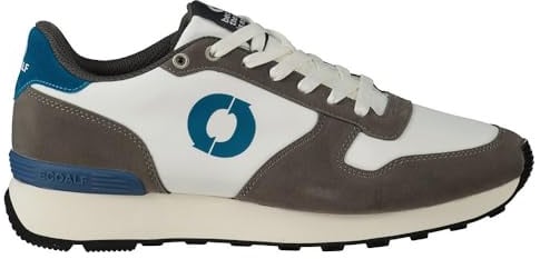 ECOALF Yale Herren Schuhe II aus Weiß Grau Stil Turnschuhe aus recyceltem Material, Off White, 42 EU
