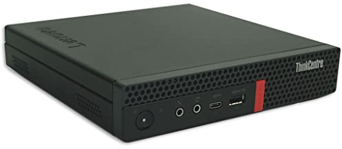 Lenovo ThinkCentre M720q Tiny Intel Six Core i5 8400T 1TB SSD Festplatte 16GB Speicher Windows 11 Pro Desktop Computer Mini PC (Generalüberholt)