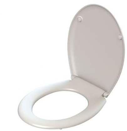 Roca Victoria asiento wc genérico y compatible de duroplast con anclajes incluidos