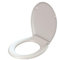 Roca Victoria asiento wc genérico y compatible de duroplast con anclajes incluidos