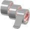 3 Rotoli Nastro Adesivo Impermeabile, 48mm x 18m Nastro per Riparazione Tubi Acqua 210μ Nastro Ripara Perdite Acqua per Riparare Fissare Raggruppare Rinforzare Sigillare (Argento)