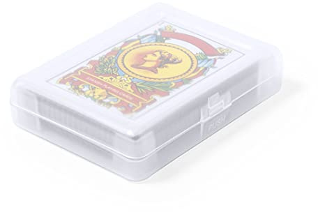 iGlobalmarket Spanisches Deck Nr. 1 aus robustem laminiertem Papier und präsentiert in einem Einzeletui mit durchscheinender Oberfläche und Sicherheitsverschluss, inklusive 50 Karten