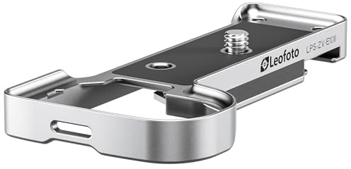 Leofoto LPS-ZV-E10II Silver Griffstück für Sony ZV-E10 II