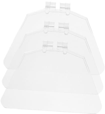 jojofuny 3pcs Grinder Protective Glasses Bench Grinder Eye Shield Replacement Bench Safety Cover Material Wide Model Fit