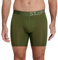 STEP ONE Mens Boxers Shorts, 1 Pair, Anti Chafing Underwear for Men, Moisture-Wicking Boxer Shorts with 3D Pouch. Fabric Made from Organic Bamboo Green Medium