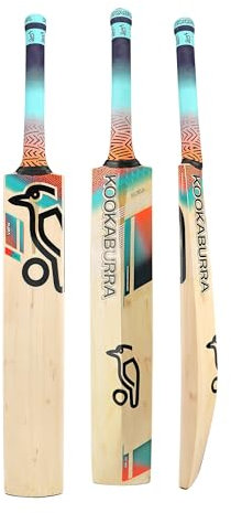 Kookaburra Uni Jugend Aura 8.1 Cricket Bat-Size Harrow Junior Cricketschläger, rosa/blau