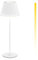 Brandson - LED Tischlampe kabellos dimmbar - mit Akku aufladbar - 3 Farbstufen - warmweiß neutralweiß kaltweiß - Metall - - Tischleuchte - Nachttischlampe - Leselampe - Indoor/Outdoor - weiß