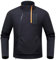 RIDEIRON Veste Moto Homme Toutes Saisons avec CE Epaulettes Coudières Equipement pour Motocyclistes, Doublure Amovible,Coupe-Vent et Résistante au Froid,Noir L