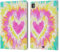 Head Case Designs Cuore Matto Colourful Love Custodia Portafoglio in Pelle Compatibile con Apple iPad PRO 13 M4 2024