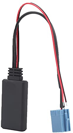 Adaptador de Cable Bluetooth AUX IN de 8 Pines Apto para Reproductor de CD Bravo Apto para /L3, Receptor de Audio Inalámbrico para Reproductor de CD, Tamaño Compacto, para Módulo Bluetooth