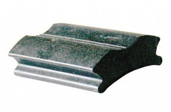 Bremsgummi Stempelbremse/Bremsbacke - für Kabel- und NSU-Bremsen, 44 mm lang, 28/33 mm breit