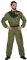 Atosa disfraz piloto hombre adulto verde M