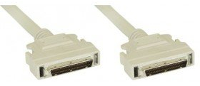 InLine 15514 SCSI-Kabel 2 m – SCSI-Kabel (2 m, männliche Stecker/männliche Stecker, 50 Pin Mini Sub D)