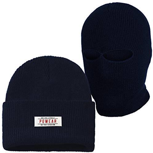 PGWear Mütze und Sturmhaube Troublemaker 2 in 1 Navy