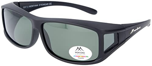 Polarisierende Montana Sonnenbrille/Überbrille inklusive Etui FO5A