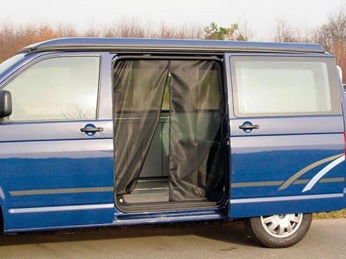 BKICKI Fliegengitter für VW T5 T6, magnetisch, für Schiebetür, Wohnmobil, Van, Fliegengitter