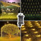 TIYUPA 3M x 2M Outdoor Net Lights, 204 LED Fairy String Lights Weatherproof Garden Mesh, 8 Modes Net Light Mains Powered Plug in, for Balcony Fence Christmas Decor, Warm White