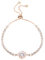 Yowablo Schmuck Valentinstag Braut Armband Liebe Frauen Tag Kristall Armreif Hochzeit Armbänder Armbänder Für Mit