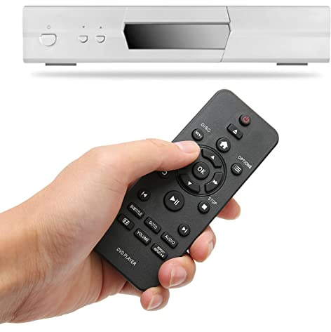 Télécommande de Lecteur DVD à Disque pour Lecteurs DVD à Disque RC-5721 DVP3670K, Télécommande Universelle de Remplacement, Facile à Saisir