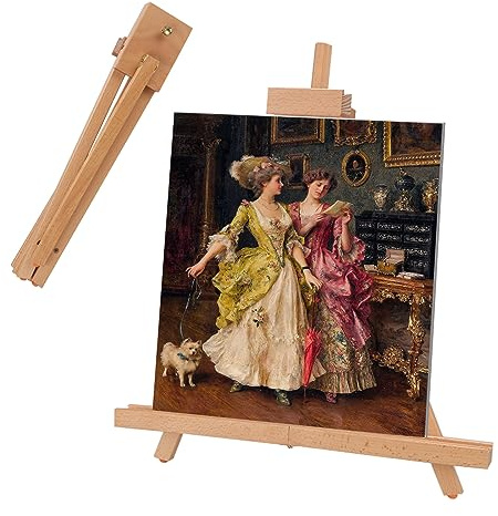 Aselected Easels Wooden 45cmAdjustable Tabletop Art Display A Frame Ease Adjustable Canvas Mini Easel Stand Easel Stand for Painting Sketchingdisplay Exhibitionkids Arts Crafts