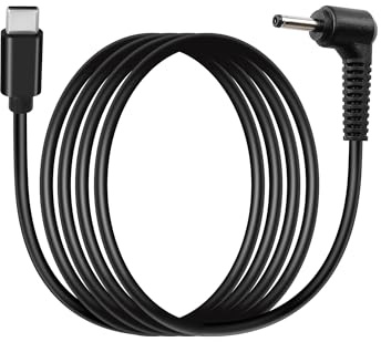 GINTOOYUN PD65W USB-C to DC35135 Charging Cable Type-C Male to 90 Degree DC3.5mmx1.35mm Male Charging Cable for Electric Toothbrushes,Laptops, Audio Systems,etc(59Inch)(9V)