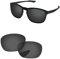 PapaViva Verres de rechange pour Oakley Enduro OO9223, noir/gris, Enduro