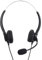 ASHATA RJ9-Telefon-Headset, Schnurgebundener, Binauraler Telefonkopfhörer mit Rauschunterdrückungsmikrofon für Den Callcenter-Kundendienst, Schnurgebundener, Binauraler Kopfhörer mit