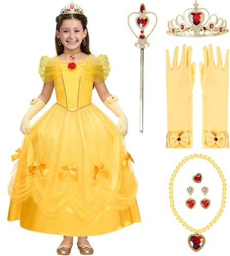 Spooktacular Creations Child Girl Yellow Princess Costume