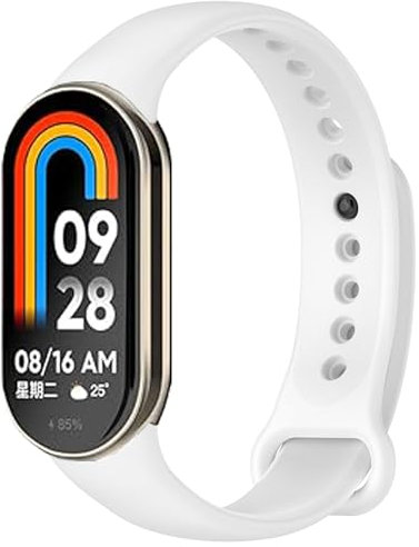 FYISWHO Ersatzarmband Silikon für Xiaomi Smart Band 10/8, Sport Armbänder Uhrenarmband, Armband für Xiaomi Smart Band 9