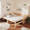 Buzaza Tagesbett Ausziehbar Kiefer Massivholz 2X(90x200) cm Tagesbett Ausziehbar Sofabett Schrankbett Mit Sofa Ausziehsofa Bettgestell